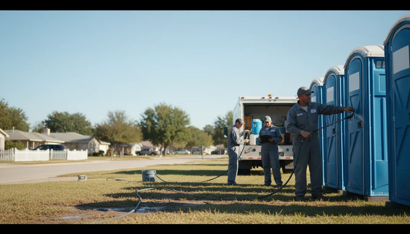 Long-Term Portable Toilet Rental in Quinby, VA near me